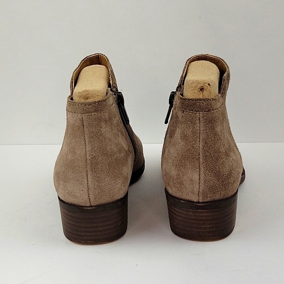 Lucky Brand Barstyn Boho Chic Ankle Boots Tan Size 8.5 - Picture 6 of 15